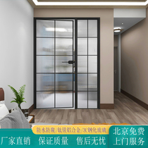 Bathroom Changhong glass swing door kitchen door connected window living room narrow frame sliding door shower room tempered glass door