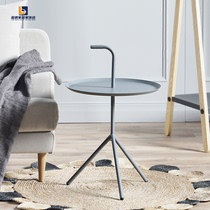 Nordic bed bedside table sofa side table small roundtable small tea few modern minimalist corner several creative small tables
