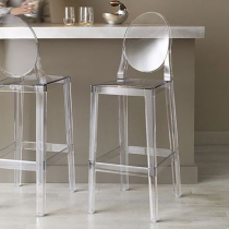 Devil Bar Chair Fashion Euro-Clean Acrylic Elves Transparent Bar Outdoor High-bench Home Bar Chair