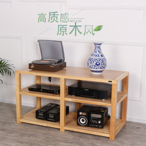 Huisheng double two three-layer cabinet solid wood frame audio frame frame equipment frame cabinet HIFI home theater shock absorber