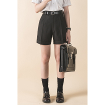 (Wuweiwong workshop) DK uniform solid color suit shorts JK uniform small shorts summer short trousers for men and women