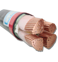 Hangzhou Zhongce brand wire and cable ZRYJV V3 * 120 1*70 square copper core four core power hard cable