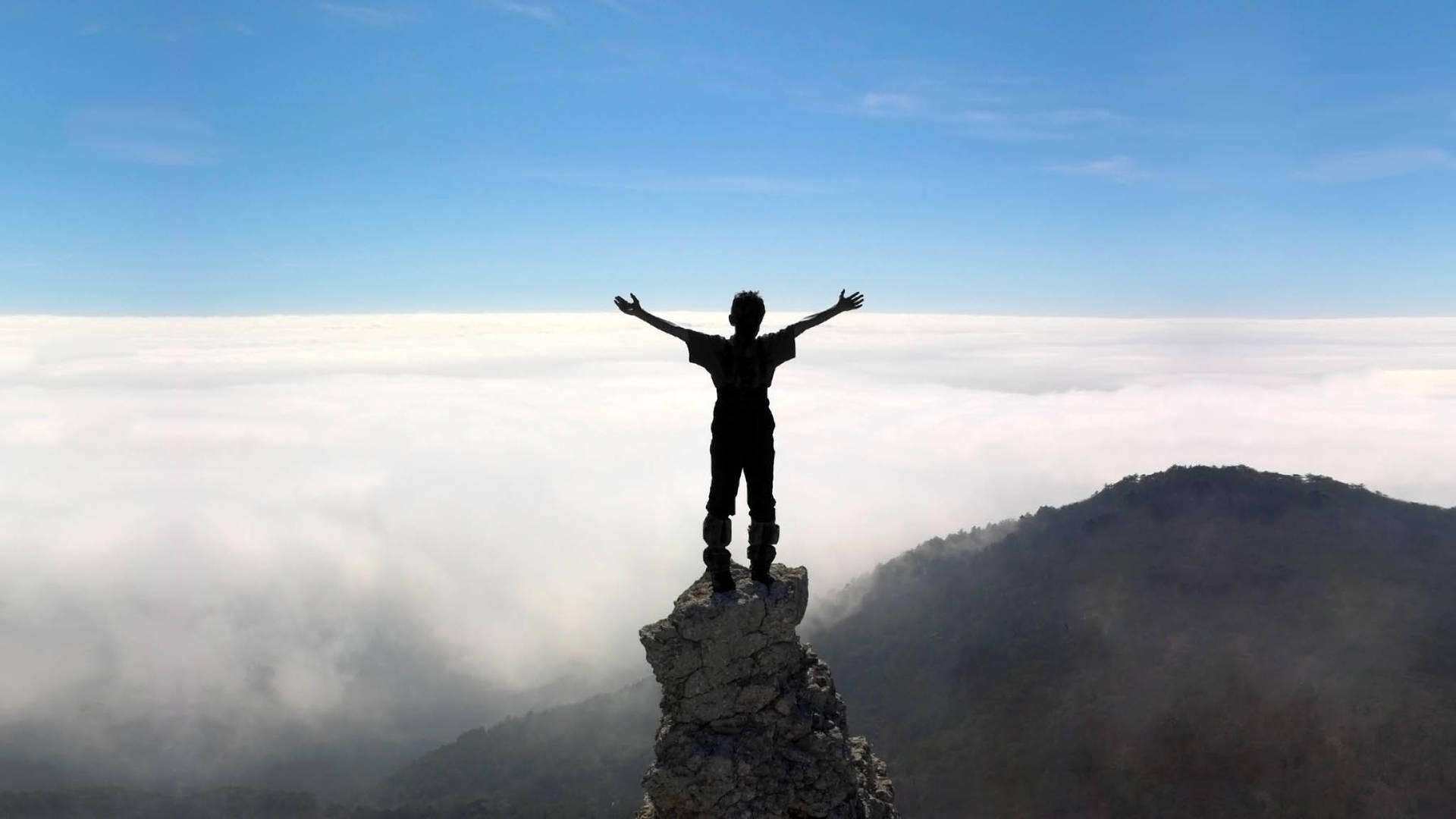 当你勇敢攀登上山巅的时候,饱览盛景,那是没有勇气的人永远也看不到的