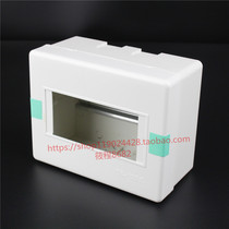 5~6 position distribution box circuit box open box plastic surface mounted 5~6P 5~6 pole 5~6 circuit breaker