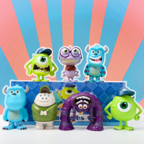 Monster Blue Hairy Monster Big Eye University Sullivan Handmade Blind Box Toys Power Company Doll Orbents Model Around