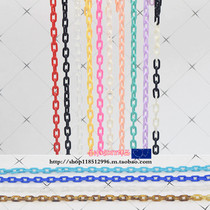 DIY jewelry accessories Acrylic thickened 13*8mm color closed chain homemade necklace mask chain material