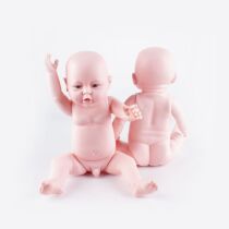 Simulation doll soft glue baby month Bath training 50cm can enter the baby care model boys and girls toys