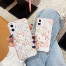 Cartoon Melody Apple 12 13ProMax Phone Case XR Xs Transparent iPhone11 Case 78plus