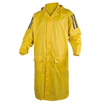 Deir Tower 407007 waterproof and windproof windproof PVC coated polyester fiber one-piece raincoat overalls