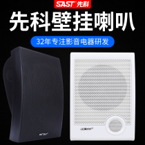 Xianke wall-mounted speaker Radio speaker Shop supermarket campus background music audio wall-mounted public broadcast speaker