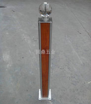 Stair General column faucet column stainless steel starting column solid wood staircase fixed column