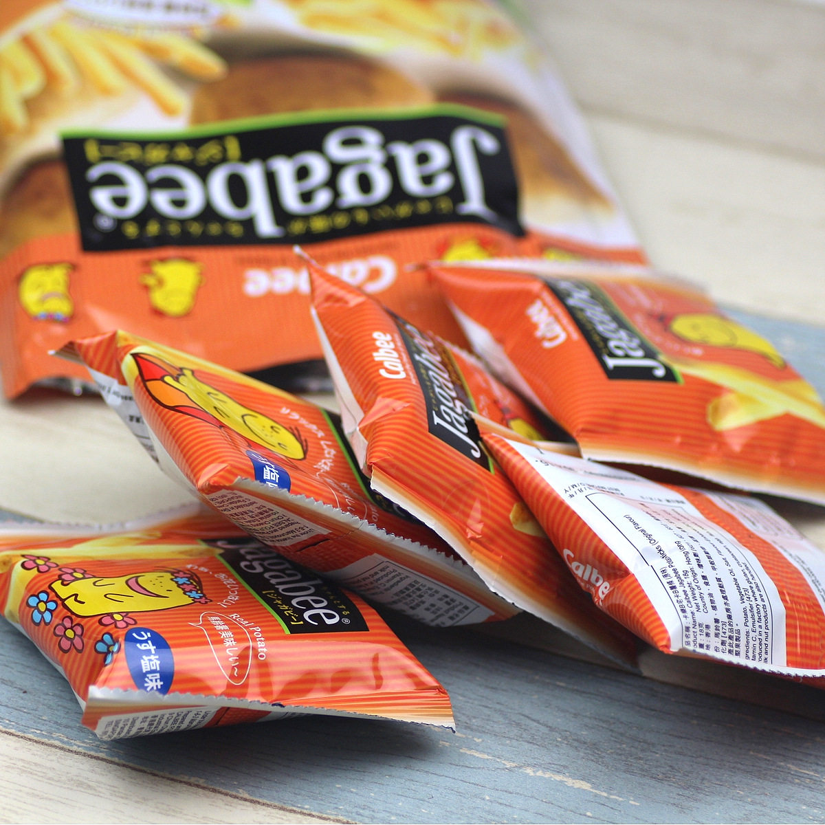 香港四洲薯条 卡乐比薯条原味90g 进口零食薯片三兄弟膨化食品