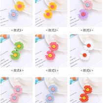 Korean version of floral headdress pet BB hairclip Teddy yorksia marzis Sishi dog dog cat puppet headdress