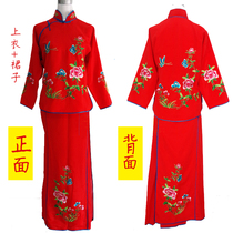 Drama Flowers Denier Clothing Clothes Qu Wares Clothing Peking Opera Drama Costumes Girl Clothes LITTLE DENIER DRESS PANTS DRESS PANTS