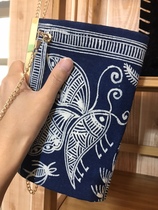 Original design Peijia non-legacy batik bag shoulder bag card bag