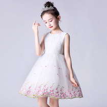 Girls dress summer style 2019 new flower girl skirt little girl super fairy baby princess dress flower girl tutu skirt