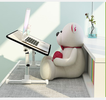 Bed small table folding table lazy table College student dormitory multifunctional notebook learning table simple mini