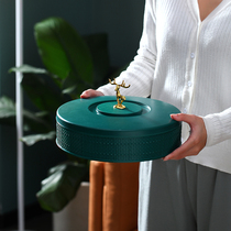 Eurostyle creative light extravagant dried fruit containing box living room tea table nut candy box home zero food melon for Chinese New Year fruit tray