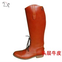 Riding riding boots customized leather equestrian barrier boots leather riding riding boots equestrian supplies