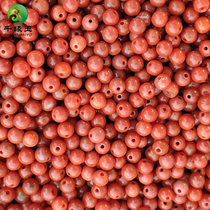 Natural southern red agate beads scattered beads millet beads necklace accessories top beads handstring diy accessories small beads 4mm Sichuan material
