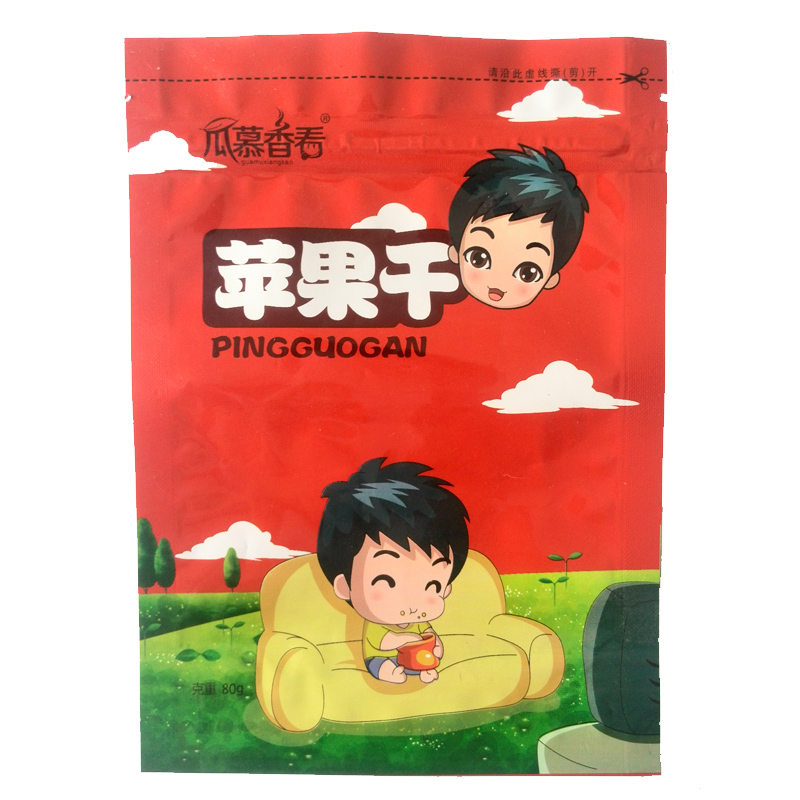 瓜慕香看 苹果干苹果块80g脱水苹果干水果片休闲零食蜜饯果脯特价产品展示图4