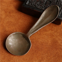 = Old = Tibetan old nectar spoon Tibetan old bronze nectar spoon Tibetan old bronze nectar spoon