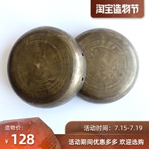 11 5 cm pure copper horse gong Clang gong Taoist dharma instrument Ideas special bronze throwing gong Winter Winter gong Old copper small gong