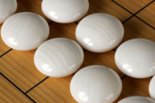 【如婴】雪印25号 蛤碁石 围棋子 黑木 日向特产