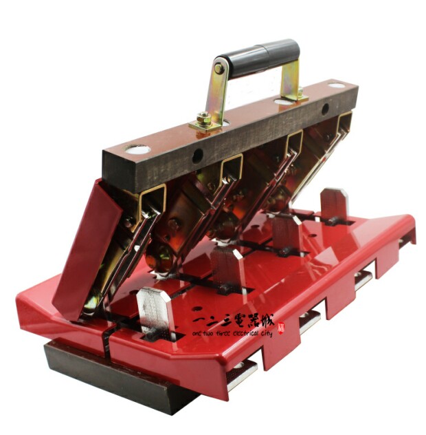 hd11f-1000/48 1000a 三相四线单投刀闸 开启式刀开关 加厚铜闸刀