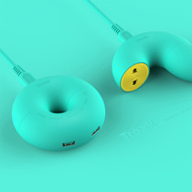 TROZK Trock doughnut smart charging station Travel Cousin God Instrumental Creative Versatile USB Socket