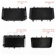 가와사키 Z1000 R Z1000SX Z750 03-20 Z800 워터 탱크 어셈블리 라디에이터 냉각 가와사키 Z1000 R Z1000SX Z750 03-20 Z800 워터 탱크 어셈블리 라디에이터 냉각