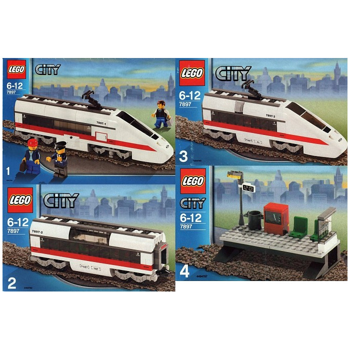 lego 7897 乐高城市系列红外线遥控火车积木收藏礼物玩具绝版精品