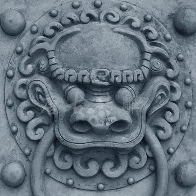 唐古砖雕 仿古砖雕浮雕墙砖装饰照壁影壁墙古建地砖 兽头