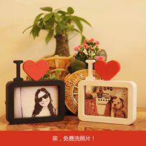 European frame children 6 inch wash photo gift holiday home creative heart love 7 inch set