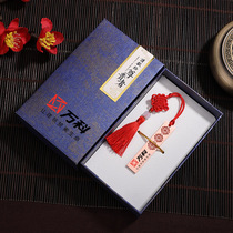 Rose gold u disk 8G creative metal antique u disk custom logo lettering high-speed car 32gu disk mobile phone computer dual-purpose student mini pendant 16g USB disk