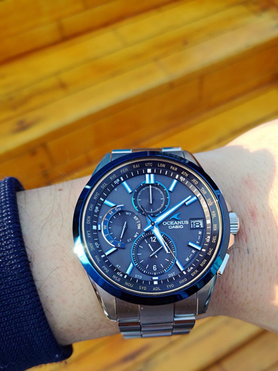 5490casio 防水商务手表