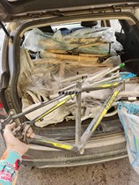 27 5 inch aluminum alloy disc brake mountain frame 4427 268135mm with tail hook