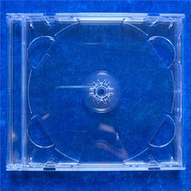 Imported high quality European and American version standard 2CD box empty box transparent double disc box CD box storage box