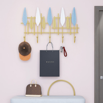 Net celebrity creative wall-mounted household hanger wall top hook Fitting room coat rack entrance porch metal hook
