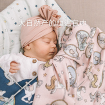 Official LaMillou Lamillou bamboo fiber cool feeling towel Newborn nursing towel Cooling blanket holding quilt thin