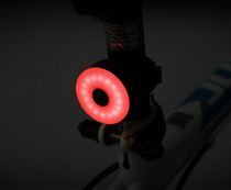 Bicycle tail light mountain bike usb charging flash light night riding flashing hazy light balance car Universal