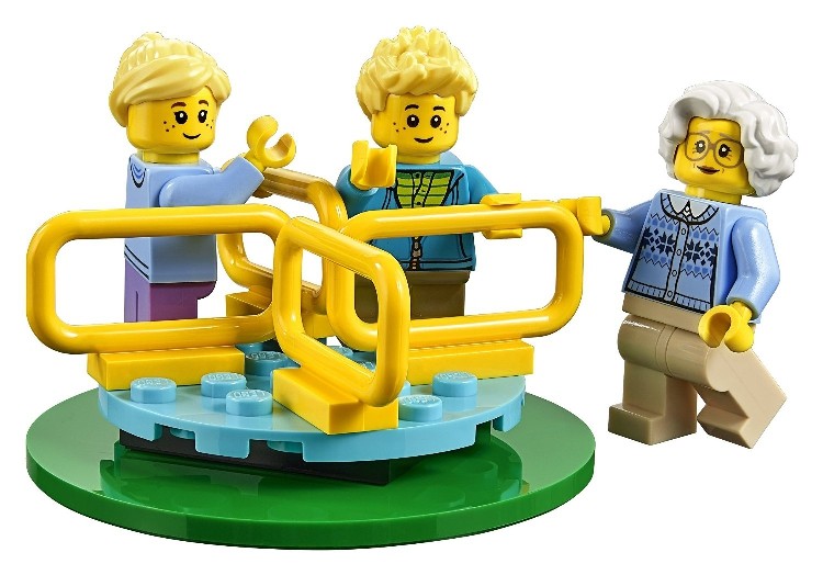 特价全新正品现货lego乐高60134城市系列city人仔套装公园一角