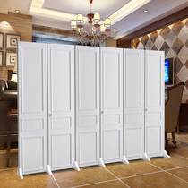 Screen partition wall simple modern living room bedroom office Hotel Chinese style European mobile folding simple folding screen