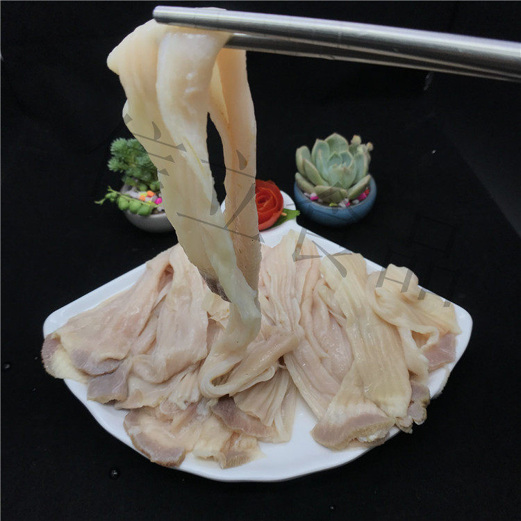 【然进】鹅肾顶铁板鹅肠头餐厅酒店特色白灼鹅肚顶生鹅肠腌制速冻