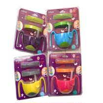 Australia bbox Dr Bei Baby food bowl Three-in-one straw bowl Baby soup bowl Snack bowl Childrens tableware