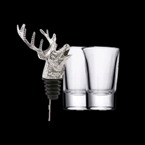 (Bespoke) Deer Head Plus 2 SHOT Cups