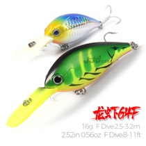 Luya little fat deep diving rock bear king Crank Mino grouper bait fake bait 16g perch mandarin fish bait