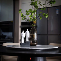 Japanese Bell plant horse drunken Wood simulation flower branches green plant Nordic style living room interior desktop decoration ornaments