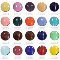 Warm and environmentally friendly monochromatic pottery in huaz-colored glaze color glazed in color glaze 1180-1230 grams of glazed material 10 kilos