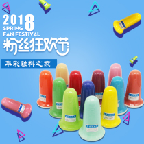 Huacai glaze medium temperature environmental protection monochrome ceramic material color glaze medium temperature 1180-1230 ℃ glaze 10kg barrel